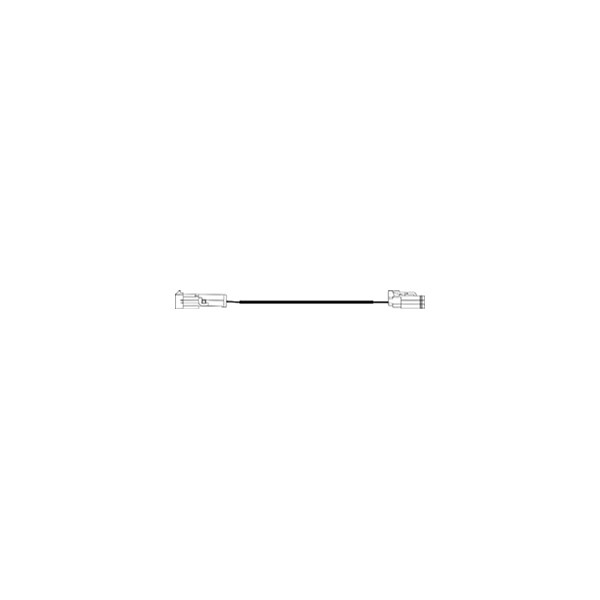 CABLE - ADAPTER - 6IN. (2 PIN WP SHROUD TO 2 PIN DEUTSCH PLUG)