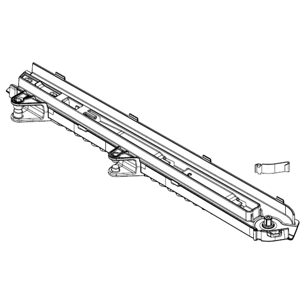 ASSY SEED DELIVERY LOWER HOUSING