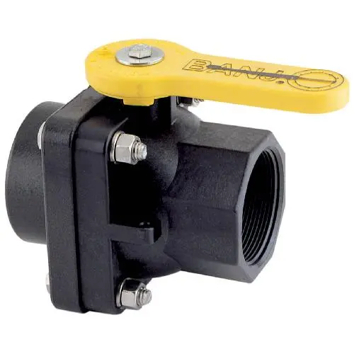 BANJO 2" FP STUBBY VALVE 2" FPT X 2" FPT