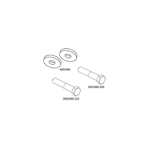 [4101201] Actuator Spacer Kit - Downforce