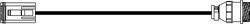 [4001397-1] CABLE - RAWSON ACCU-RATE - PAR 4 MOTOR