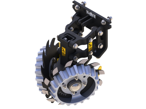 [ACC60ZT] ACCR 2x260 Chassis w Razors w Side Treader Wheels