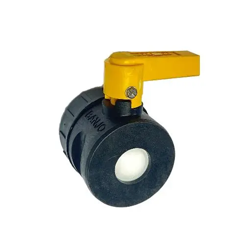 [DF100A] BANJO 1" DRY FIT MALE VALVE