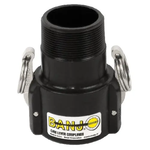 [BJ201B] BANJO 201B 2" FEMALE CAMLOCK X 2" EXTENDED MPT COUPLER