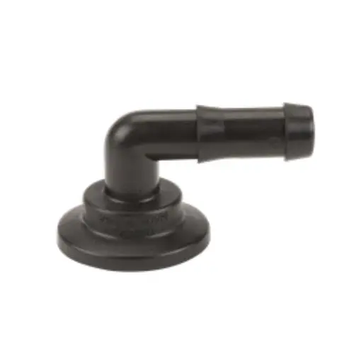 [M100075BRB90] BANJO 1" MANIFOLD FLANGE X 3/4" HOSE BARB - 90